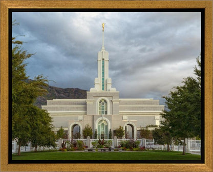 Mt. Timpanogos Summer Rain Gallery Wrap