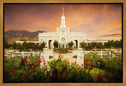 Mt. Timpanogos Summer Gates Gallery Wrap
