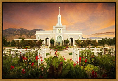Mt. Timpanogos Summer Gates Gallery Wrap