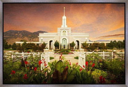 Mt. Timpanogos Summer Gates Gallery Wrap