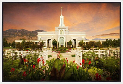 Mt. Timpanogos Summer Gates Gallery Wrap