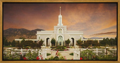 Mt. Timpanogos Summer Gates Gallery Wrap