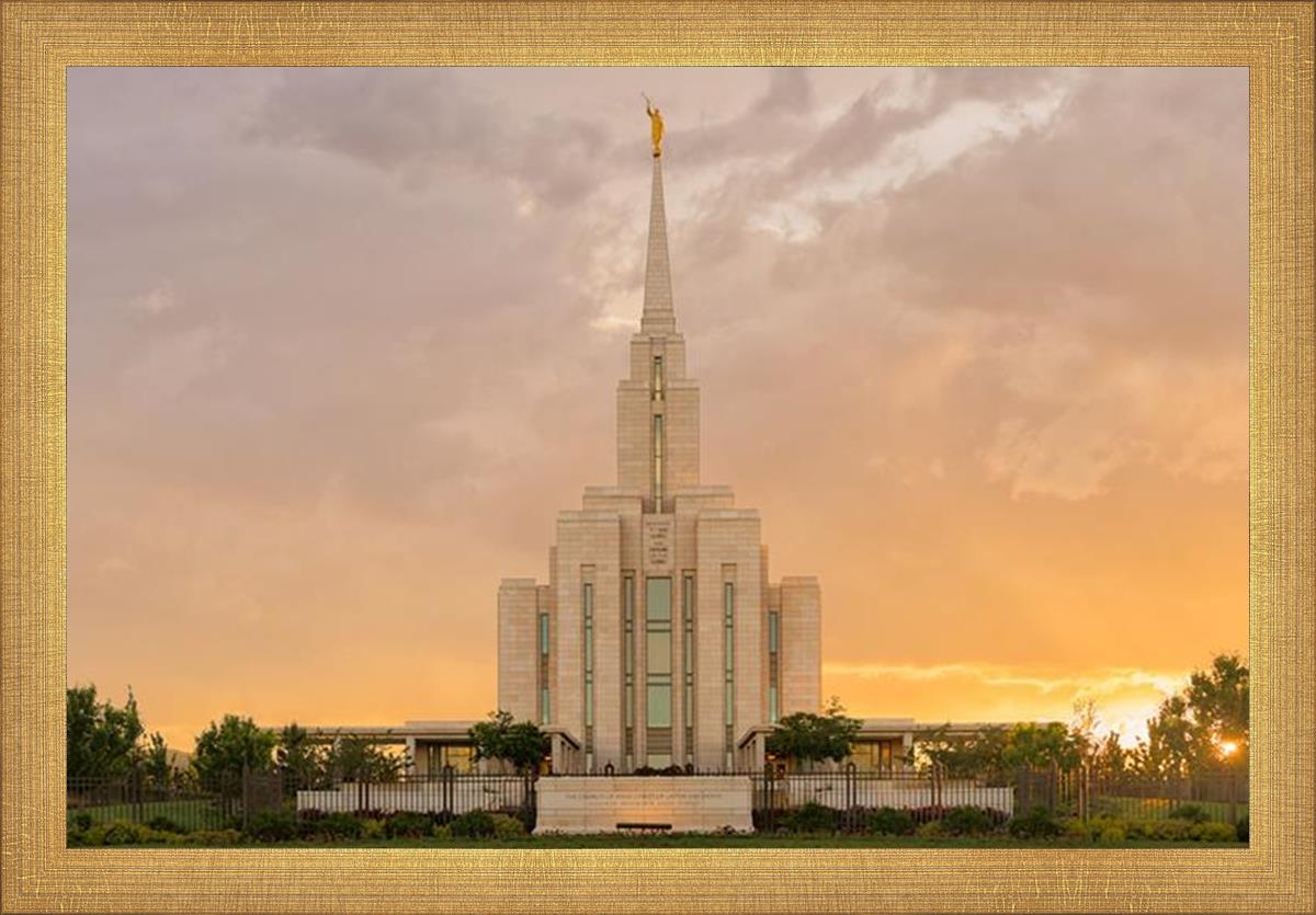 Oquirrh Mountain Sunset
