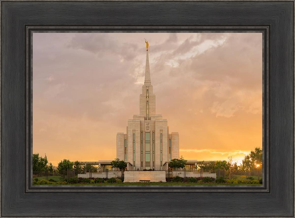 Oquirrh Mountain Sunset