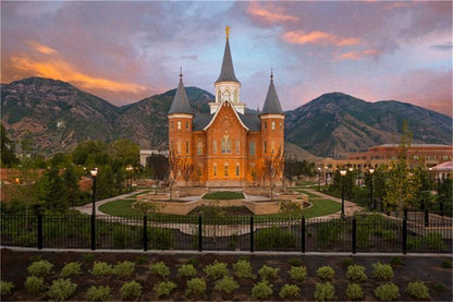 Provo CC Evening Glow Gallery Wrap