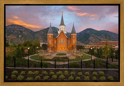 Provo CC Evening Glow Gallery Wrap