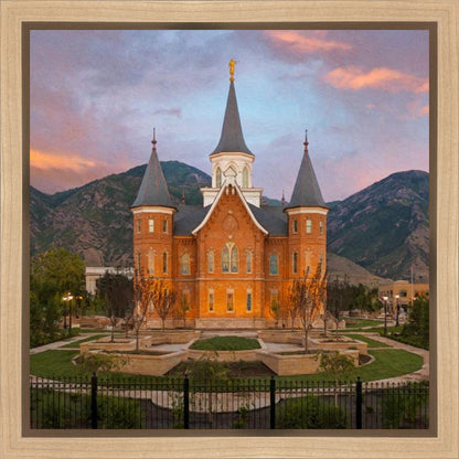 Provo CC Evening Glow Gallery Wrap