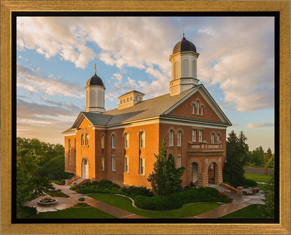 Vernal Temple Glorious Morning Gallery Wrap