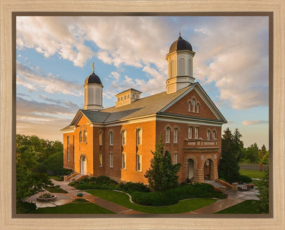 Vernal Temple Glorious Morning Gallery Wrap