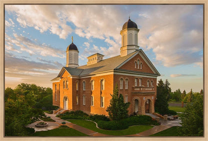 Vernal Temple Glorious Morning Gallery Wrap