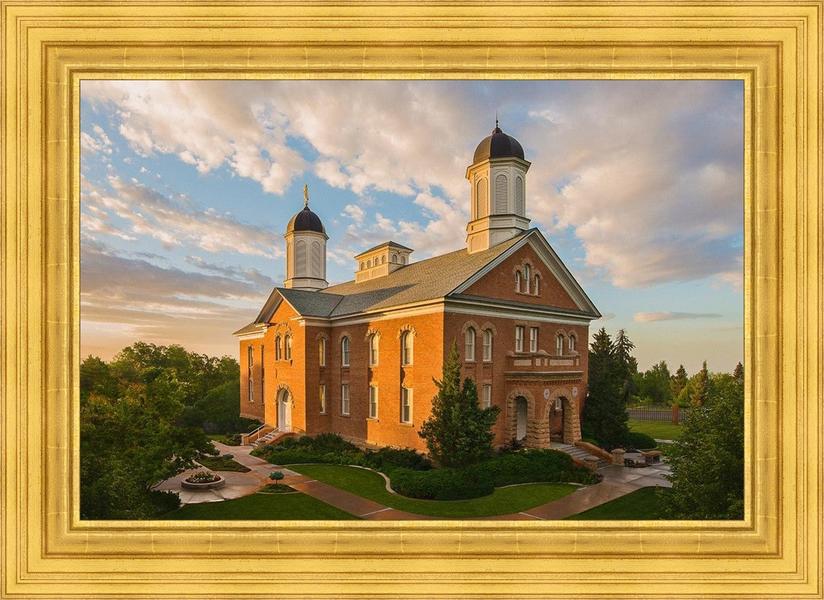 Vernal Temple Glorious Morning