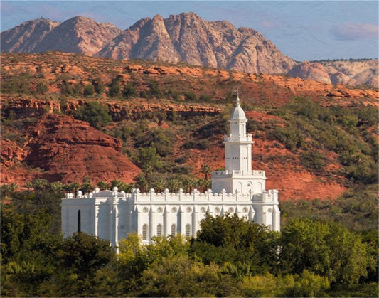 St George Red Cliffs Gallery Wrap