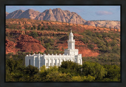 St George Red Cliffs Gallery Wrap