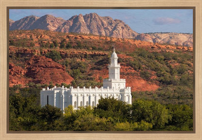 St George Red Cliffs Gallery Wrap