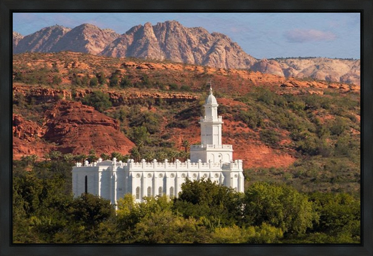 St George Red Cliffs Gallery Wrap