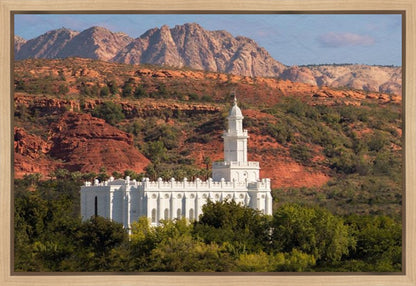 St George Red Cliffs Gallery Wrap