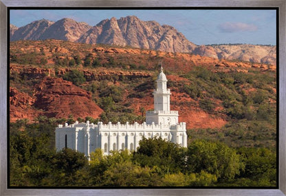 St George Red Cliffs Gallery Wrap