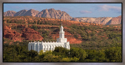 St George Red Cliffs Gallery Wrap