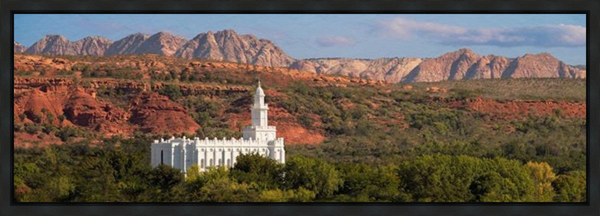 St George Red Cliffs Gallery Wrap