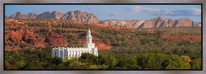 St George Red Cliffs Gallery Wrap