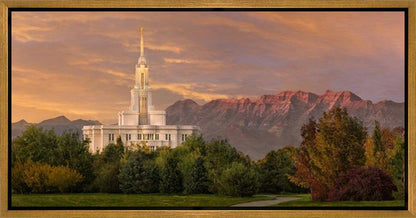 Payson Temple Golden Valley Gallery Wrap