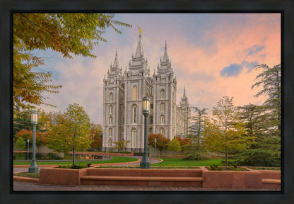 Salt Lake Heavenly Peace Gallery Wrap