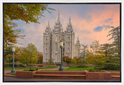 Salt Lake Heavenly Peace Gallery Wrap