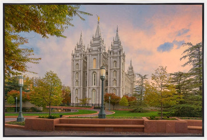 Salt Lake Heavenly Peace Gallery Wrap