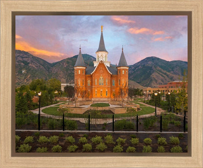 Provo CC Evening Glow Gallery Wrap