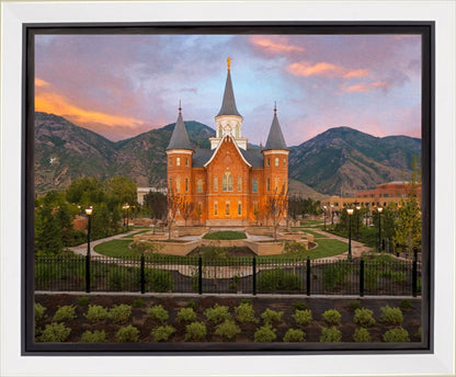 Provo CC Evening Glow Gallery Wrap