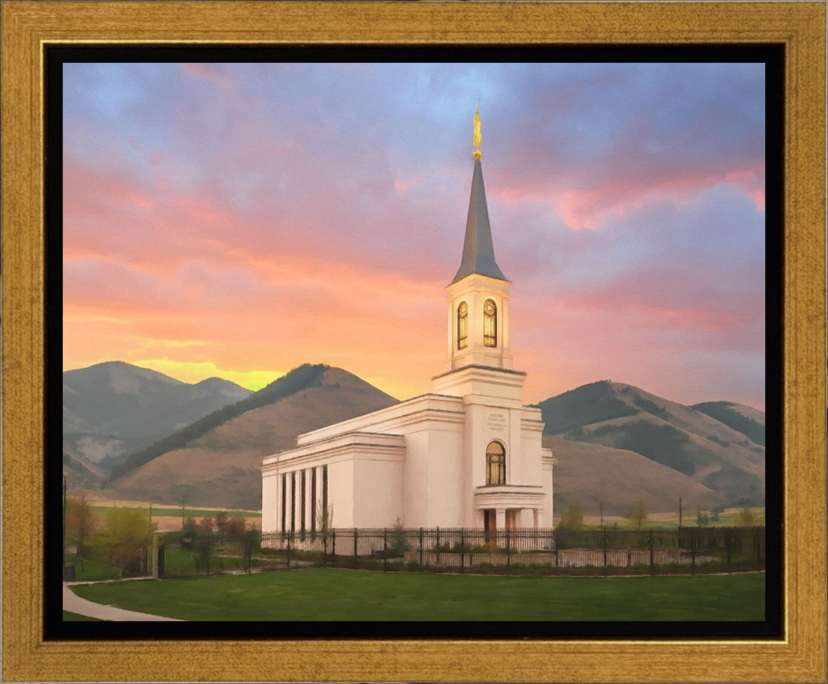 Star Valley Painted Gallery Wrap