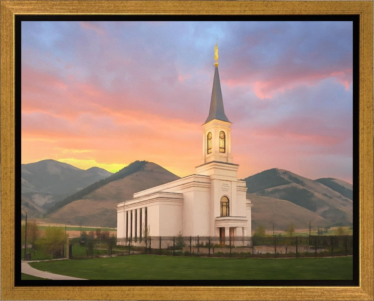 Star Valley Painted Gallery Wrap