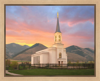 Star Valley Painted Gallery Wrap