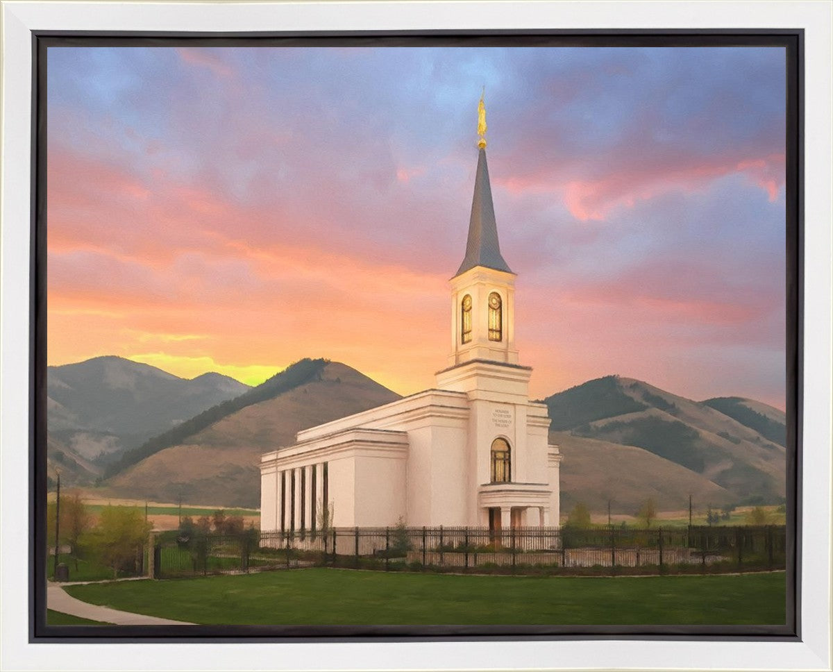 Star Valley Painted Gallery Wrap