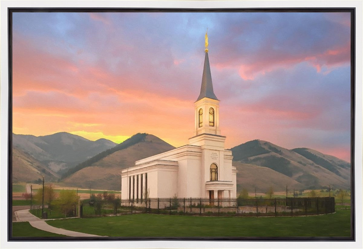 Star Valley Painted Gallery Wrap