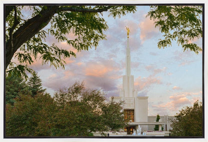 Denver Temple 01 Gallery Wrap