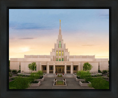Phoenix Temple First Light Gallery Wrap