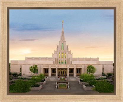 Phoenix Temple First Light Gallery Wrap