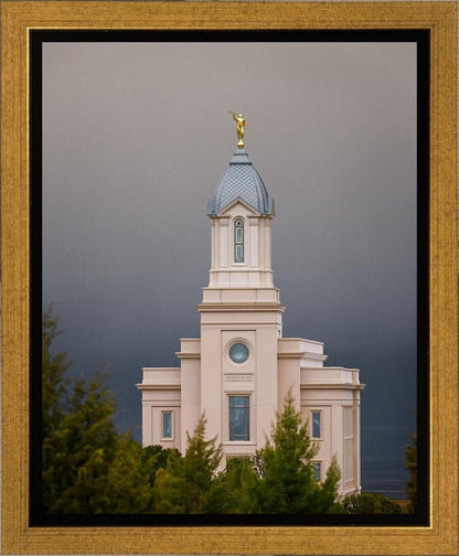 Cedar City Storm Clouds Gallery Wrap