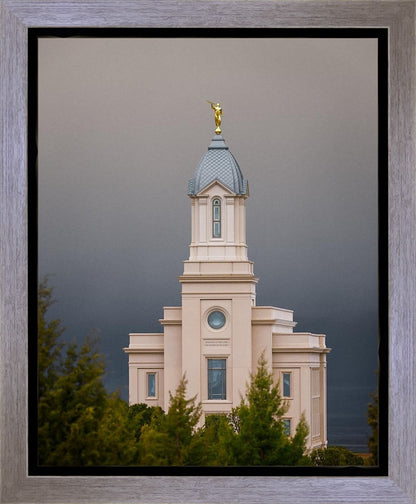 Cedar City Storm Clouds Gallery Wrap