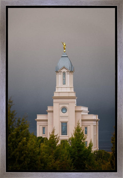 Cedar City Storm Clouds Gallery Wrap
