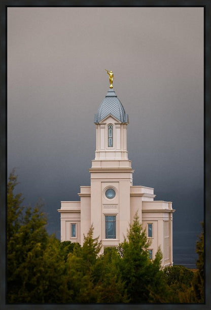 Cedar City Storm Clouds Gallery Wrap