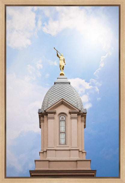 Cedar City Temple Spire Gallery Wrap