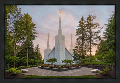 Portland Temple 01 Gallery Wrap