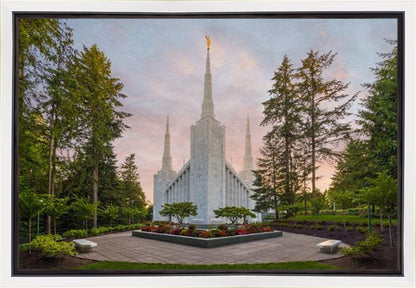 Portland Temple 01 Gallery Wrap