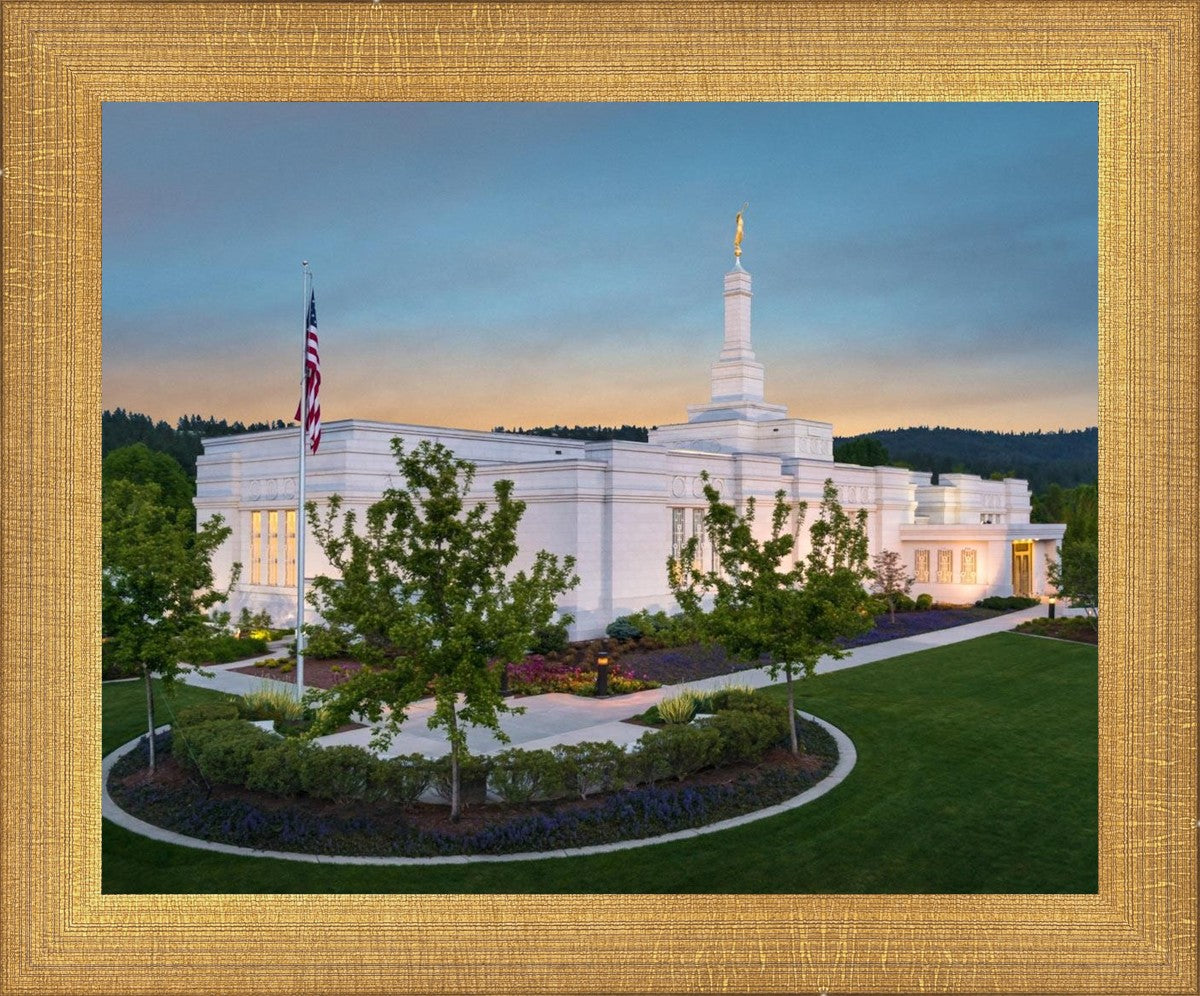 Spokane Morning Glow