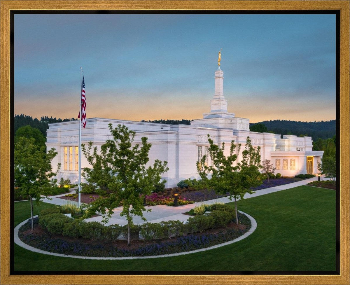 Spokane Morning Glow