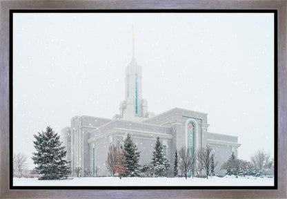 Mount Timpanogos Winter Gallery Wrap