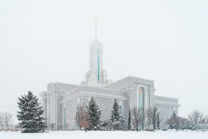 Mount Timpanogos Winter Gallery Wrap
