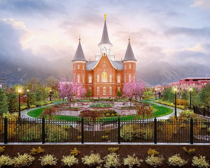 Provo City Center Arise and Stand Forth Gallery Wrap